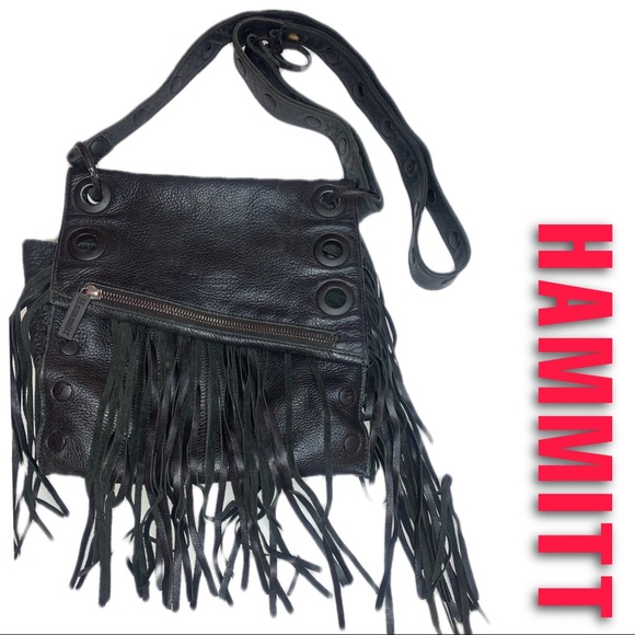 Hammitt Handbags - HAMMITT Roxbury Fringe Boho Crossbody Bag